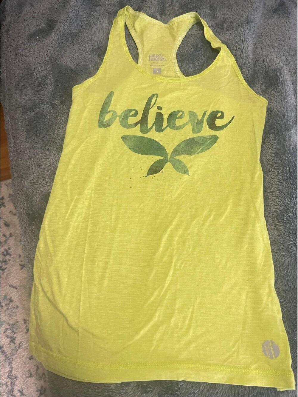 Tinkerbell Believe tank by Raw Threads
